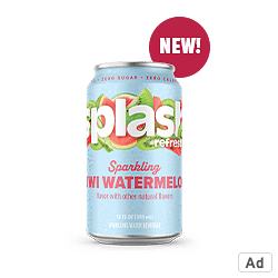 Ad - Buy Sparkling Splash Refresher at Wakefern Retailers!