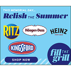 Ad - Relish the summer this Memorial Day and stock up on your favorite grilling products at ShopRite