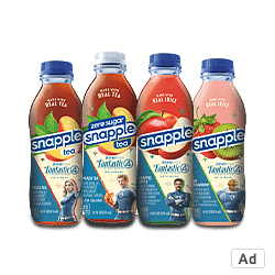 Ad - Buy Snapple Products at ShopRite!