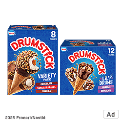 Ad Grab the ultimate snack with Drumstick. Shop now at Shoprite!