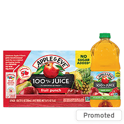 Ad: Apple & Eve is celebrating 50 Years, shop now at ShopRite