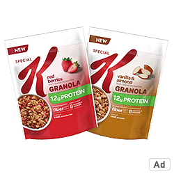 Ad - Buy Special K granola at Wakefern Retailers!