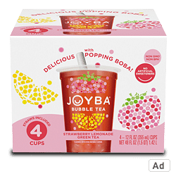 Ad - Buy Joyba bubble teas at Wakefern Retailers!