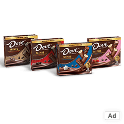 Ad - Buy Dove Minis ice cream products at Wakefern Retailers!