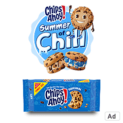 Ad - Buy Chips Ahoy Ice Creams at Wakefern Retailers!