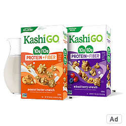Ad - Buy Kashi products at Wakefern Retailers!