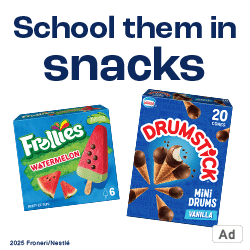 Ad School them in snacks with Drumstick and Frollies. Shop now at Shoprite!