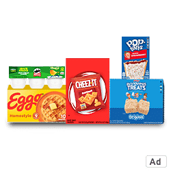 Ad - Get $10 back when you spend $25 on select products at ShopRite!