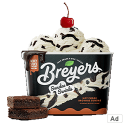 Ad - Shop Breyers Sundae Swirl products at Wakefern Retailers!