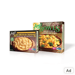 Ad at ShopRite: Organic Made Easy, buy Amy's