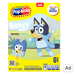 Ad - Buy Bluey Popsicles at Wakefern Retailers!