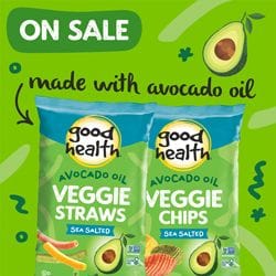 Ad - Buy Good Health veggie snacks at Wakefern Retailers!