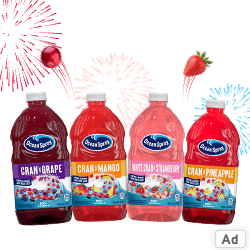 Ad - Buy Ocean Spray at Wakefern Retailers