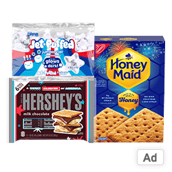 Ad - Shop S'Mores and Celebrate America's 250th birthday at Wakefern Retailers!