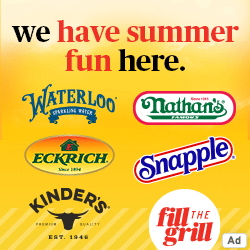 Buy Waterloo, Nathan's, Eckrich, Snapple, kinder's Products at Shoprite!