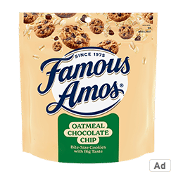 Ad - Buy Famous Amos Products at Wakefern Retailers!