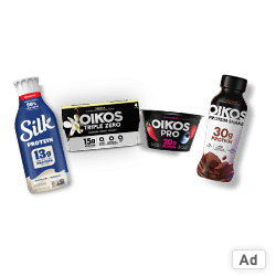 Ad - Buy Silk & Oikos Products at Wakefern Retailers