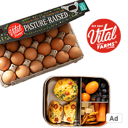 Ad - Buy Vital Farms Eggs at Wakefern Retailers!