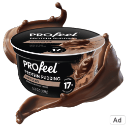 Ad - Shop & Save PROfeel protein pudding at Wakefern retailers!