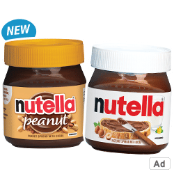 Ad - Shop Nutella products & pack the school day with love at Wakefern retailers!